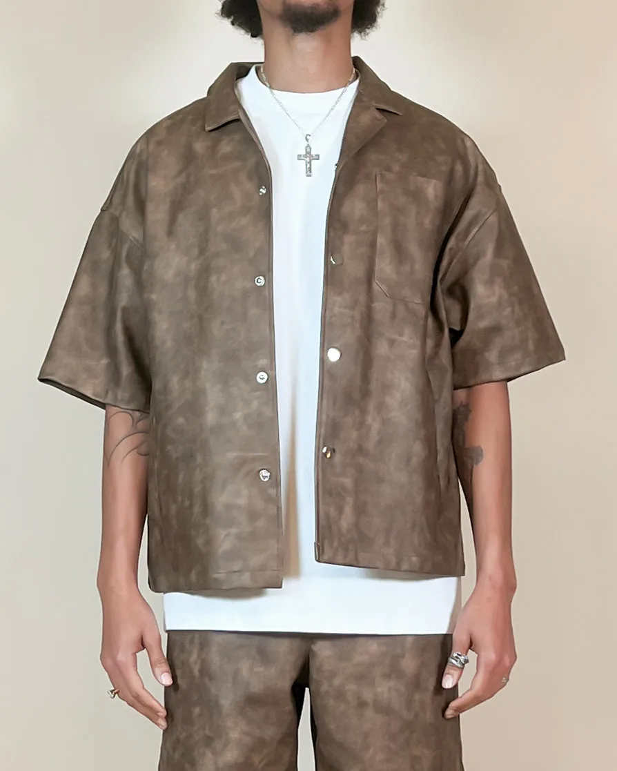 EPTM LUXE SHIRT - BROWN