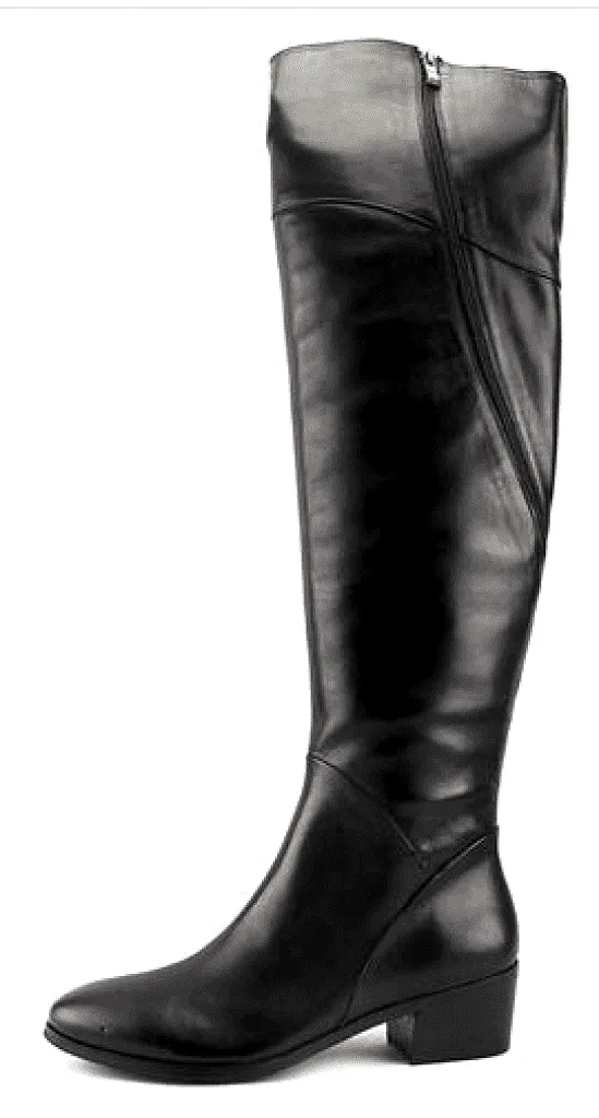 Everybody By BZ Moda  Women's •Jamila•  Over The Knee Boot - Black Leather