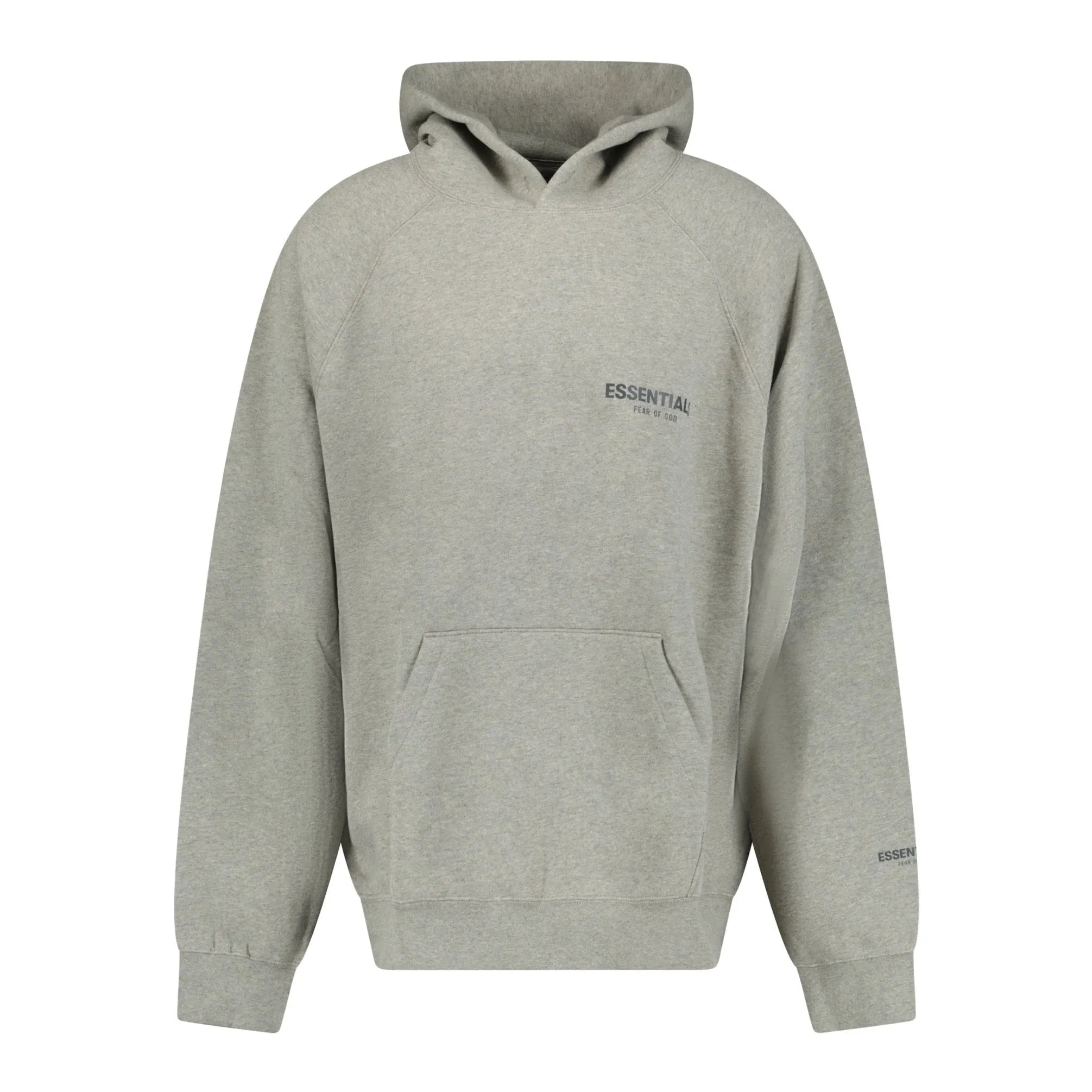 FEAR OF GOD ESSENTIALS ESSENTIALS CORE COLLECTION HOODIE HOODIE (DARK HEATHER) GREY