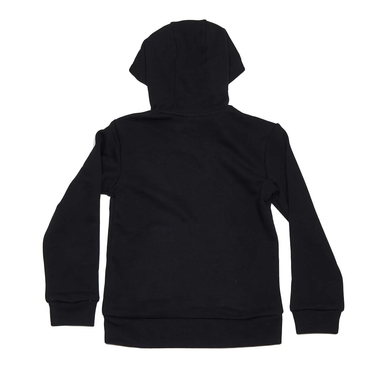 FELPA TREFOIL HOODIE CON CAPPUCCIO E STAMPA LOGO Bambino Nero bianco