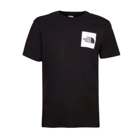 FINE T-SHIRT WITH LOGO PRINT Man Black