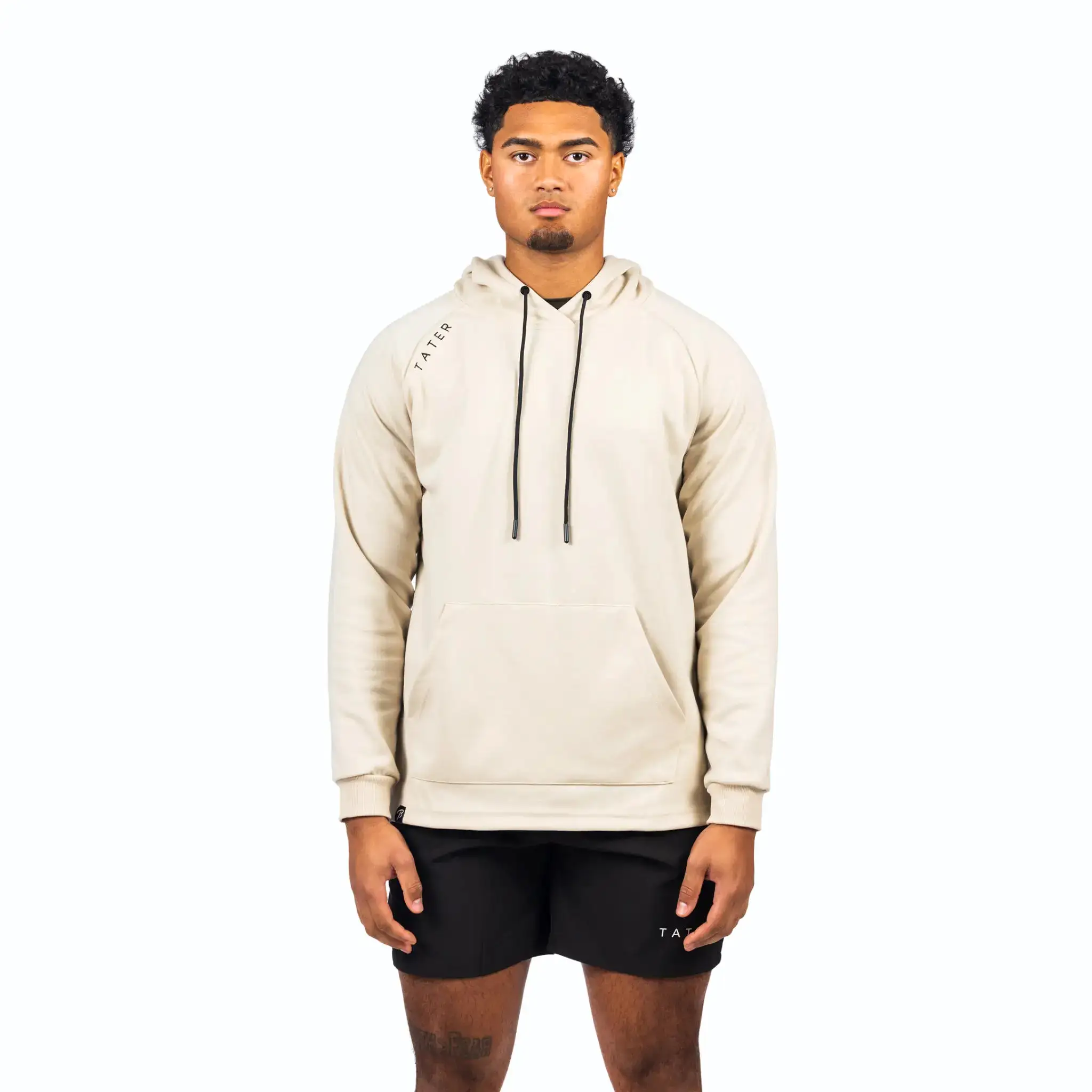 FUNDAMENTALS | L/S Training Hoodie | Cream