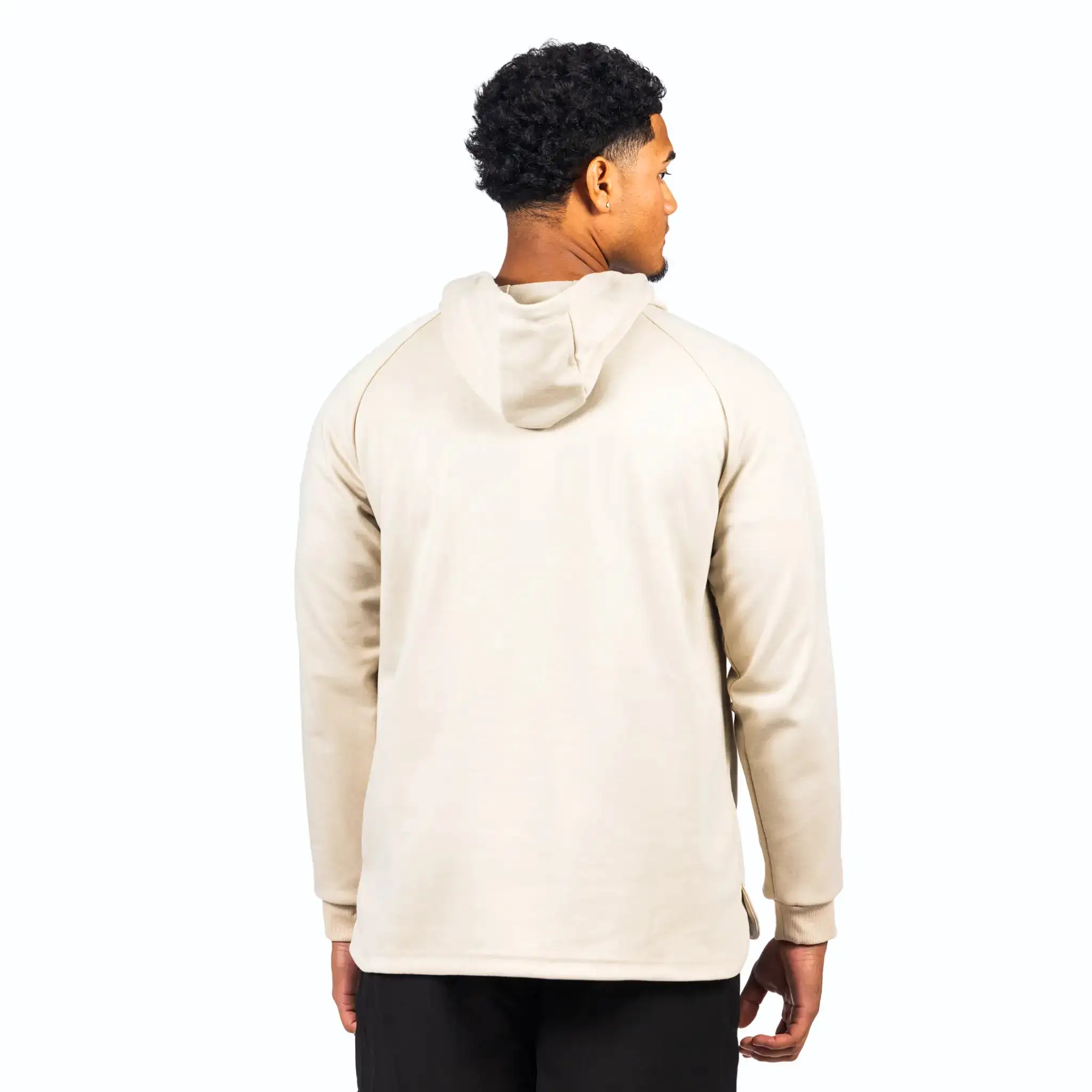 FUNDAMENTALS | L/S Training Hoodie | Cream