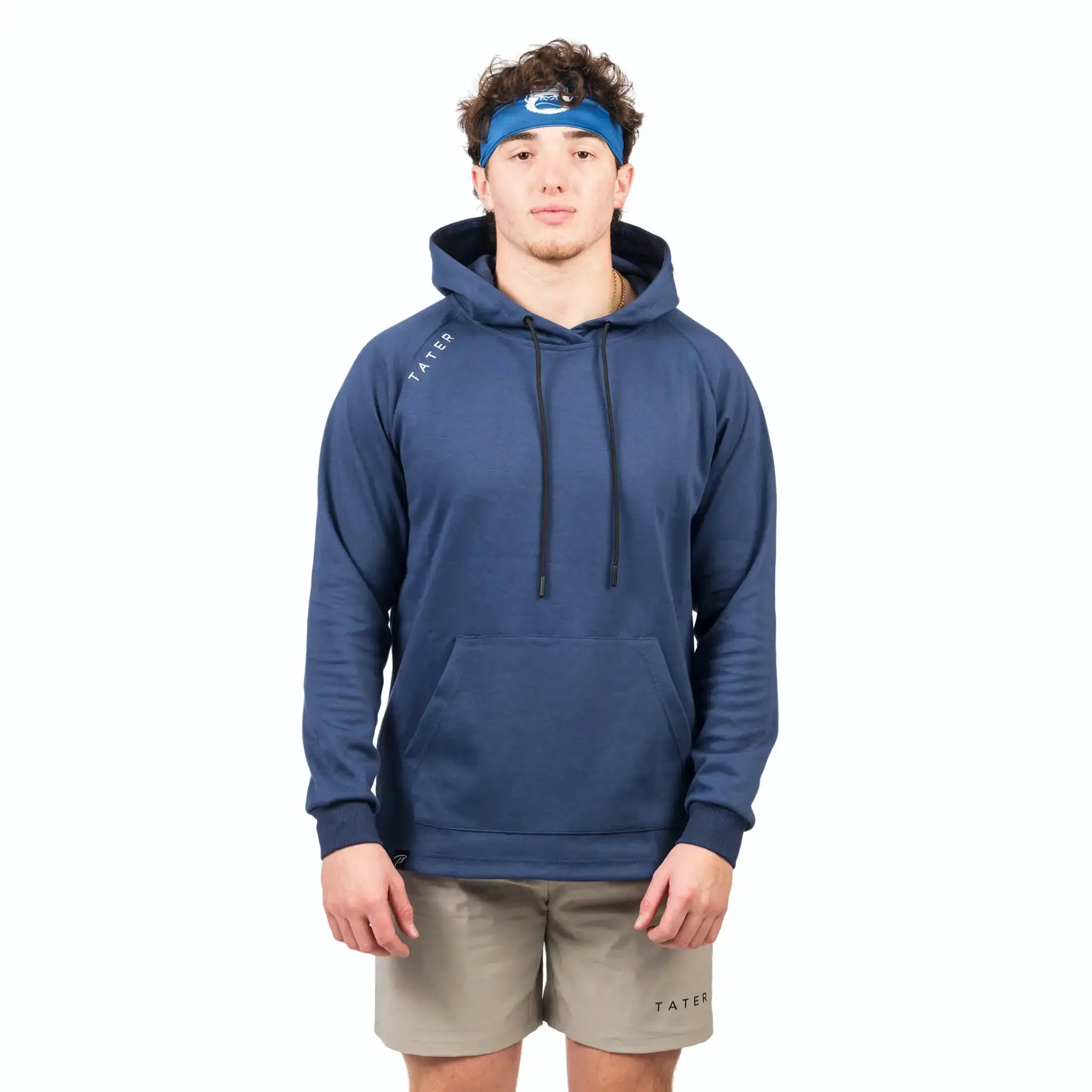 FUNDAMENTALS | L/S Training Hoodie | Midnight Blue