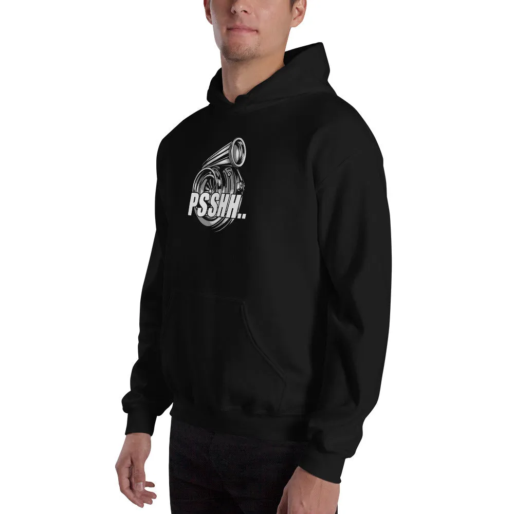 Funny Car Guy Turbo Enthusiast Hoodie - PSSHH Sweatshirt