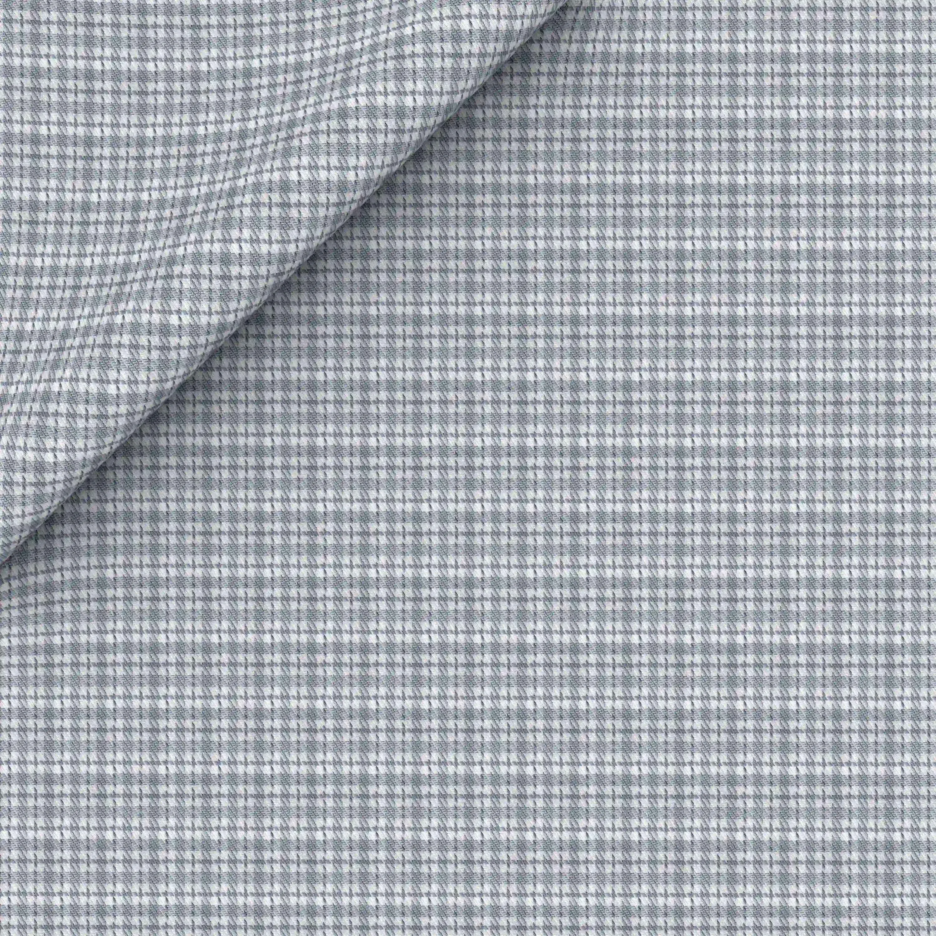 Grey Cells Light Grey Checks Shirt