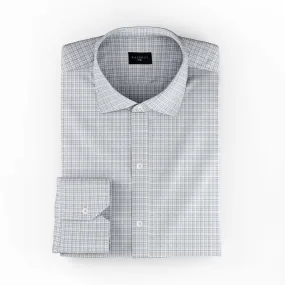 Grey Cells Light Grey Checks Shirt