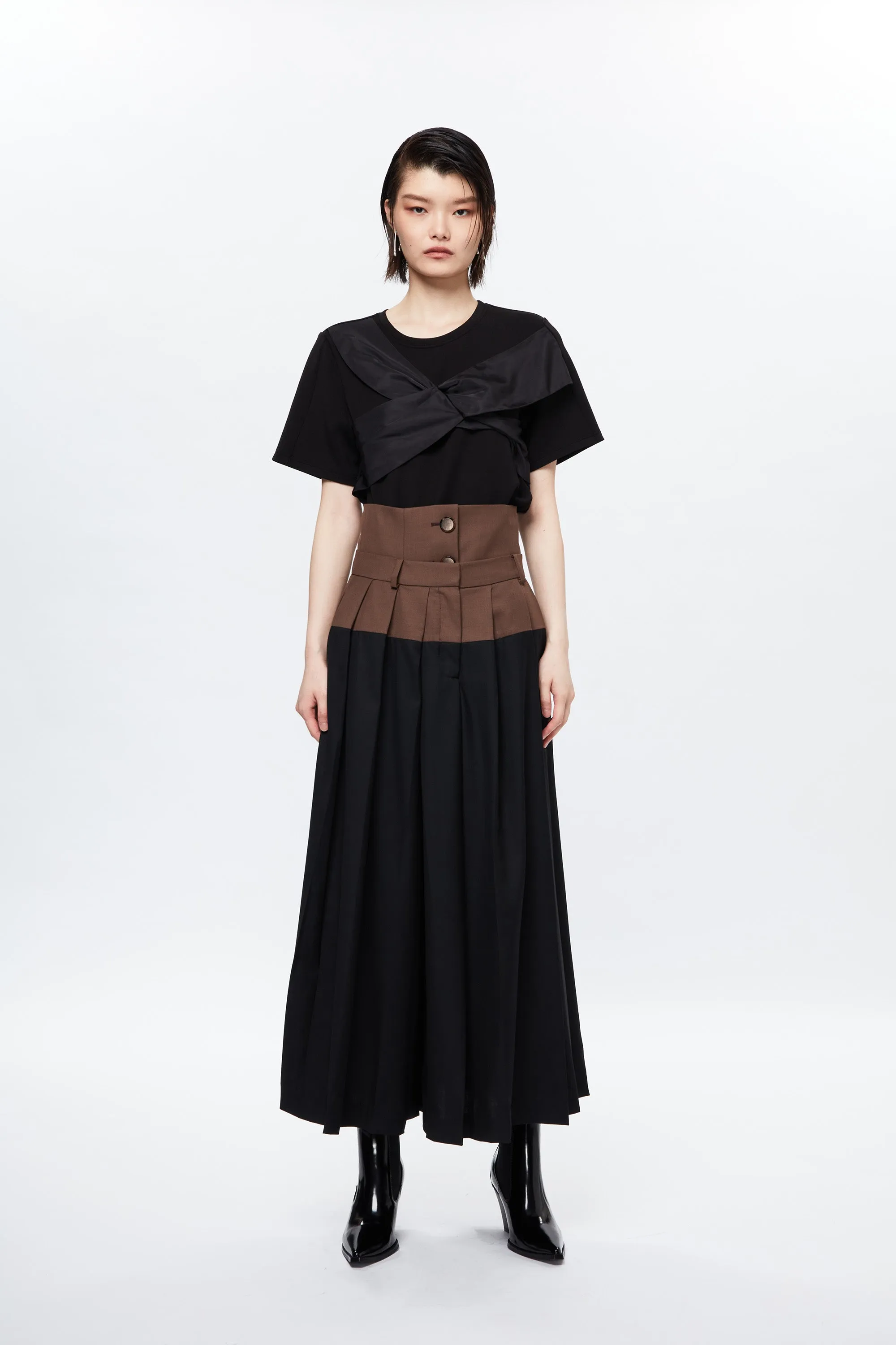 HAKAMA High-Waist Trousers