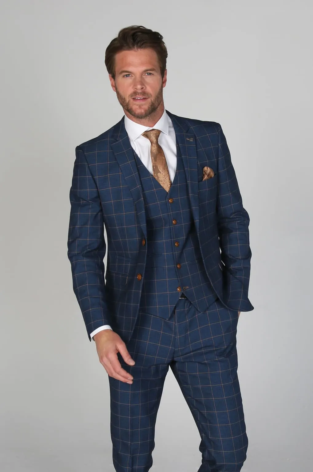 Hamleys Navy Men's Three Piece Suit