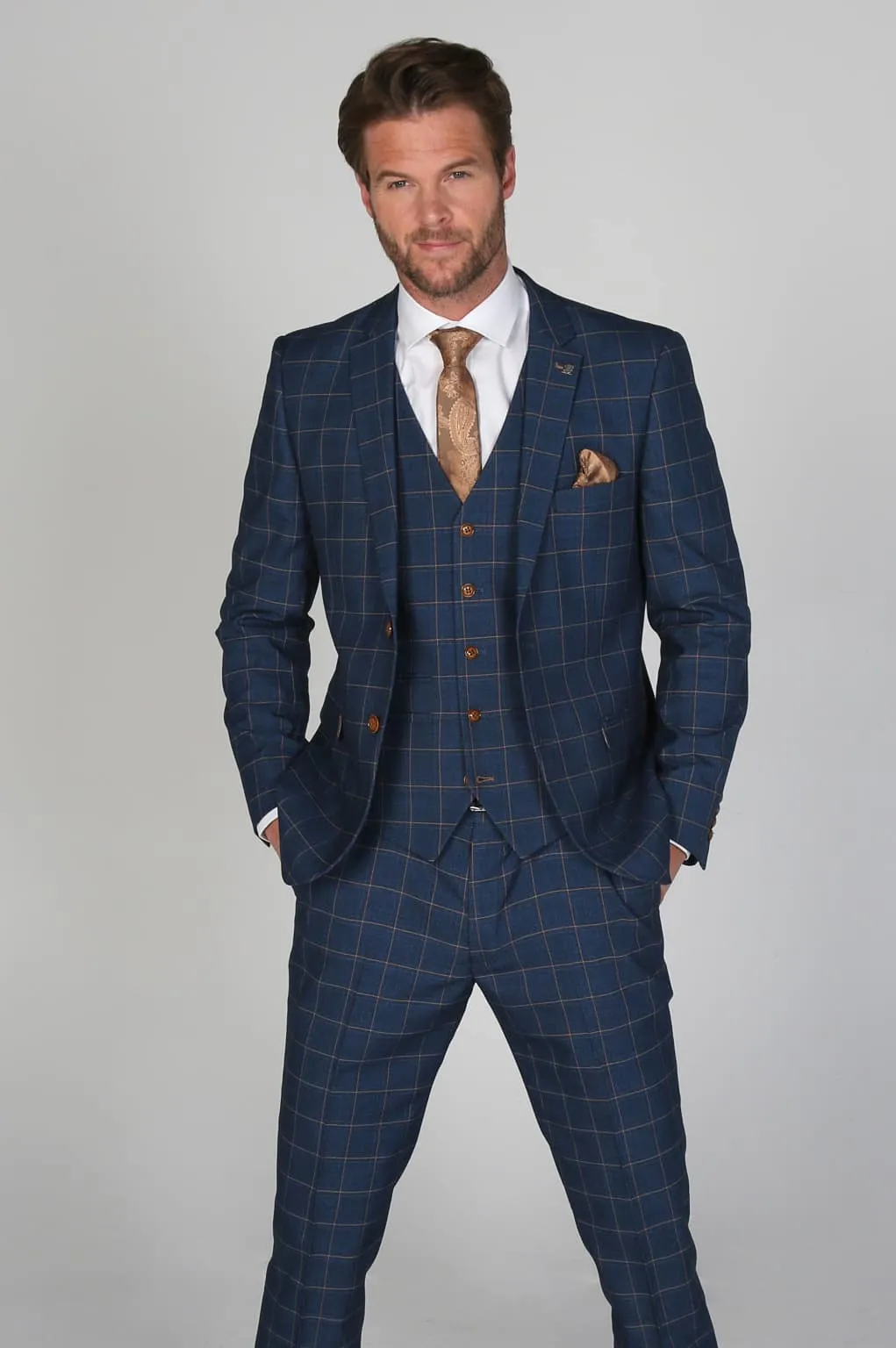 Hamleys Navy Men's Three Piece Suit