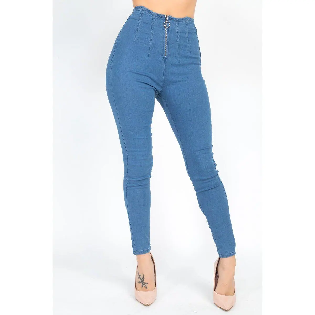 High Waist Denim Jeans