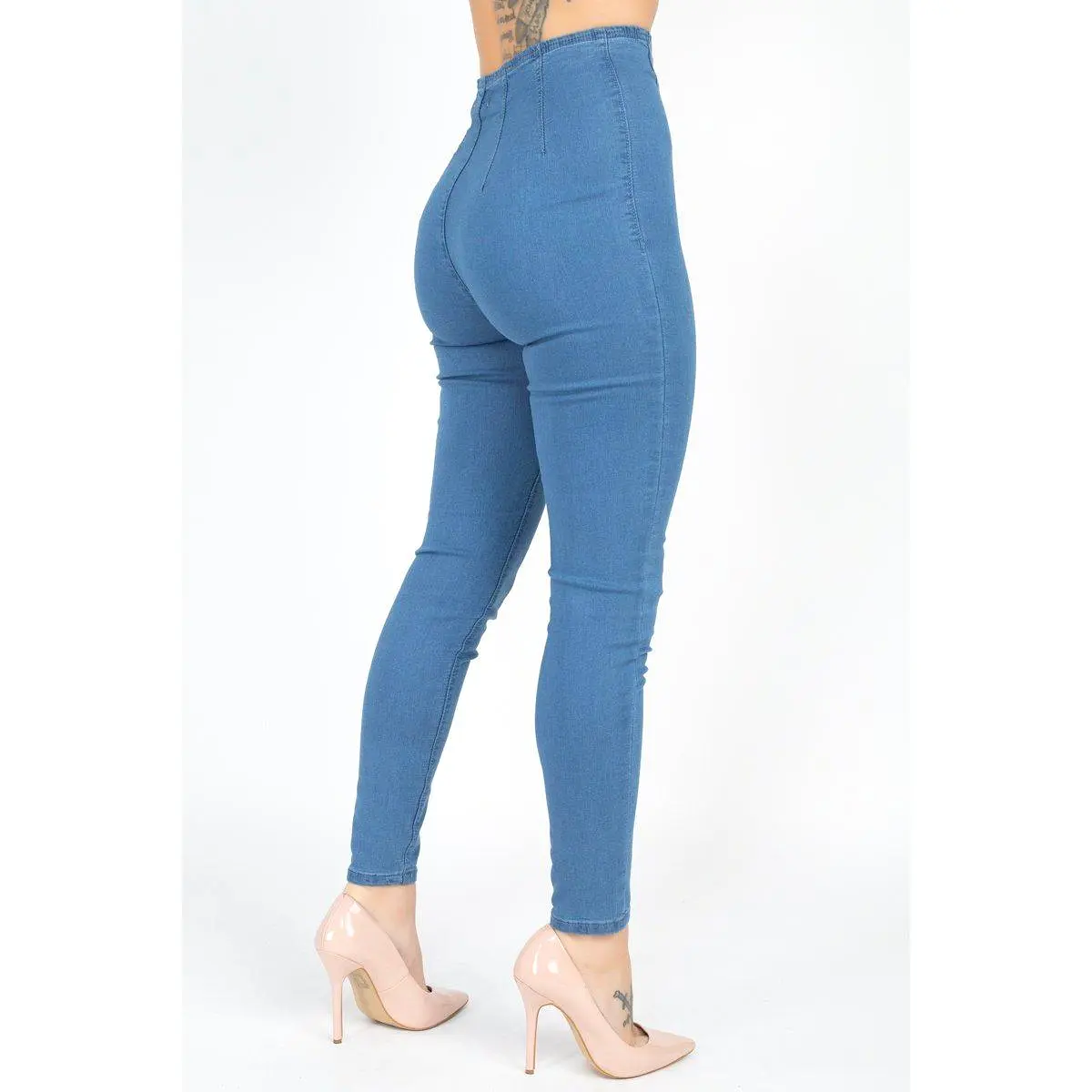 High Waist Denim Jeans