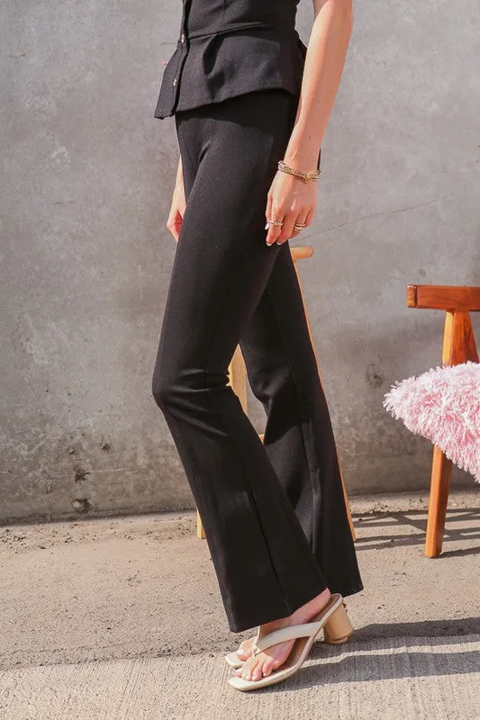 High Waist Work Pants