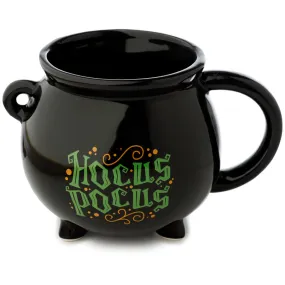 Hocus Pocus Black Cauldron Ceramic Shaped Mug MUG409