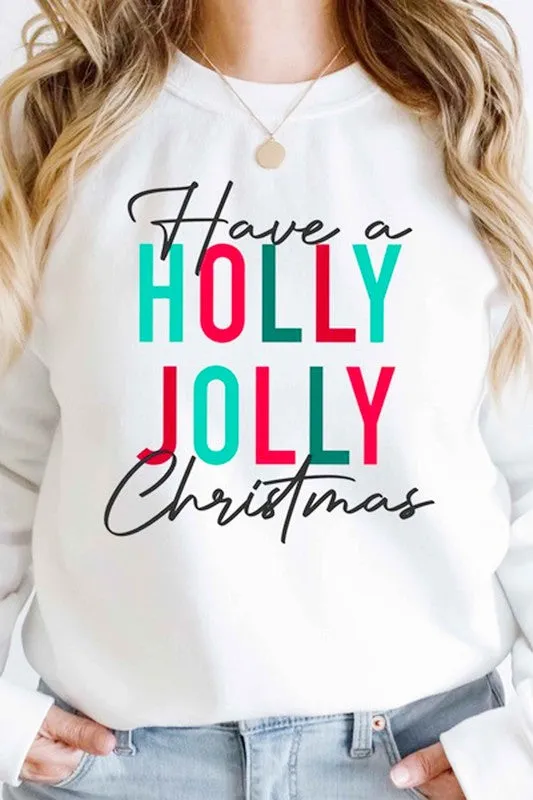 Holly Jolly Christmas Sweatshirt