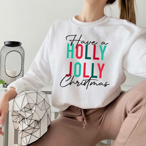 Holly Jolly Christmas Sweatshirt