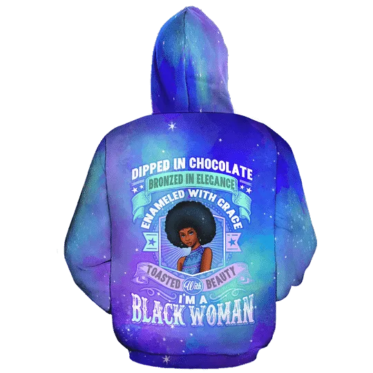 I'm A Black Woman All-over Hoodie