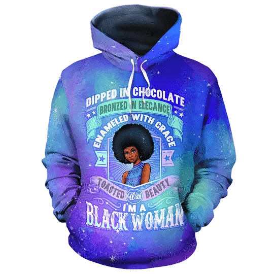 I'm A Black Woman All-over Hoodie