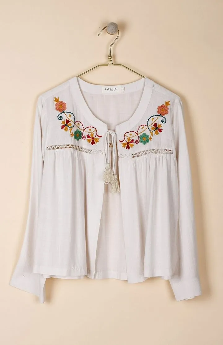 Indi & Cold - Folk Inspired Embroidered Jacket