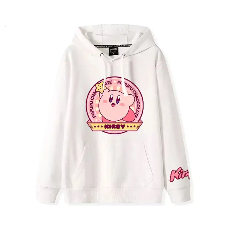 Kirby fall hoodie plus size more kawaii