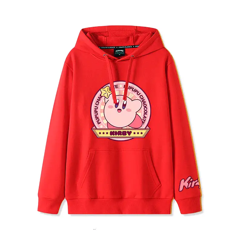 Kirby fall hoodie plus size more kawaii