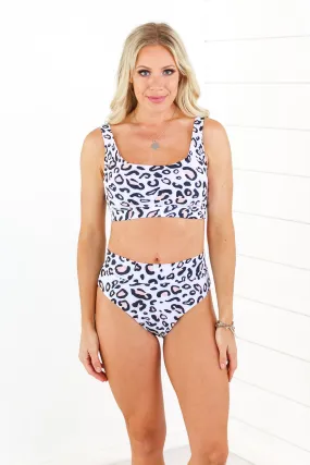 Leopard High Waist Bikini