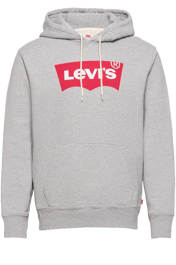 Levi's Graphic Logo Hoodie Grey