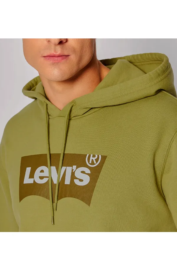 Levi's Graphic Logo Hoodie Olive