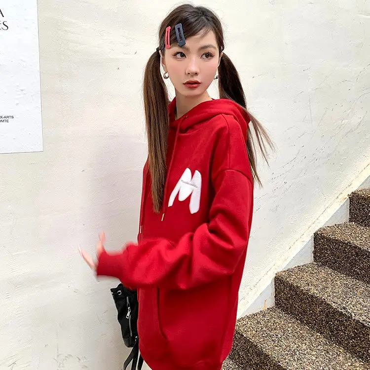 M Red Hoodie