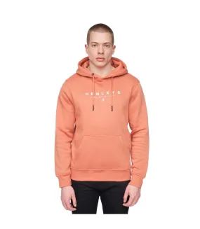 Mens ninesix hoodie brick red Henleys