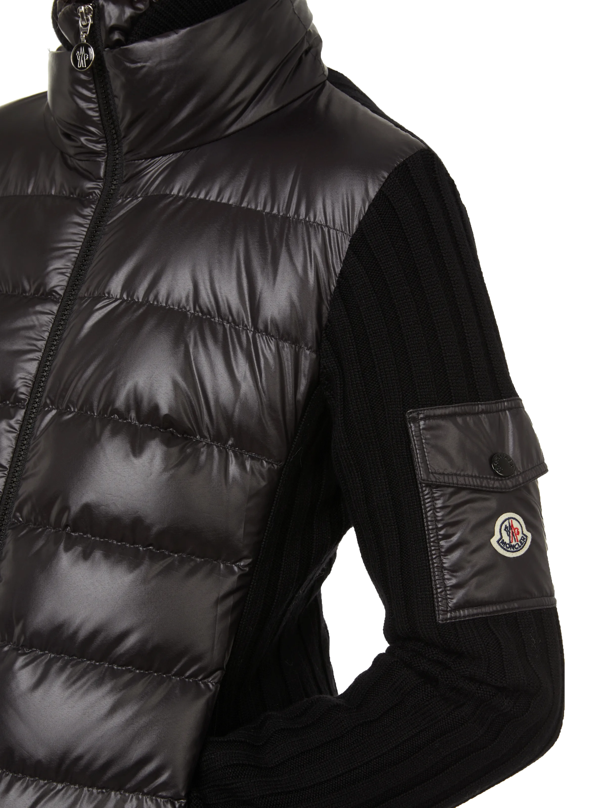 MONCLER  Virgin wool jacket - Black