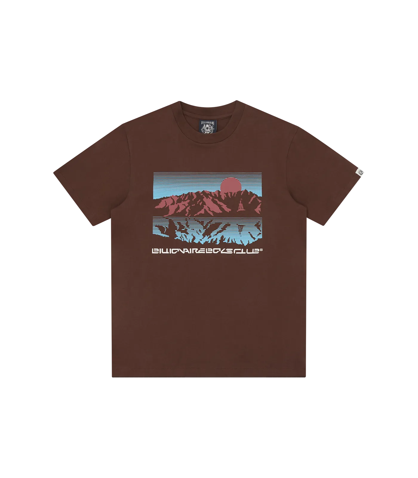 MOUNTAINSCAPE T-SHIRT - BROWN