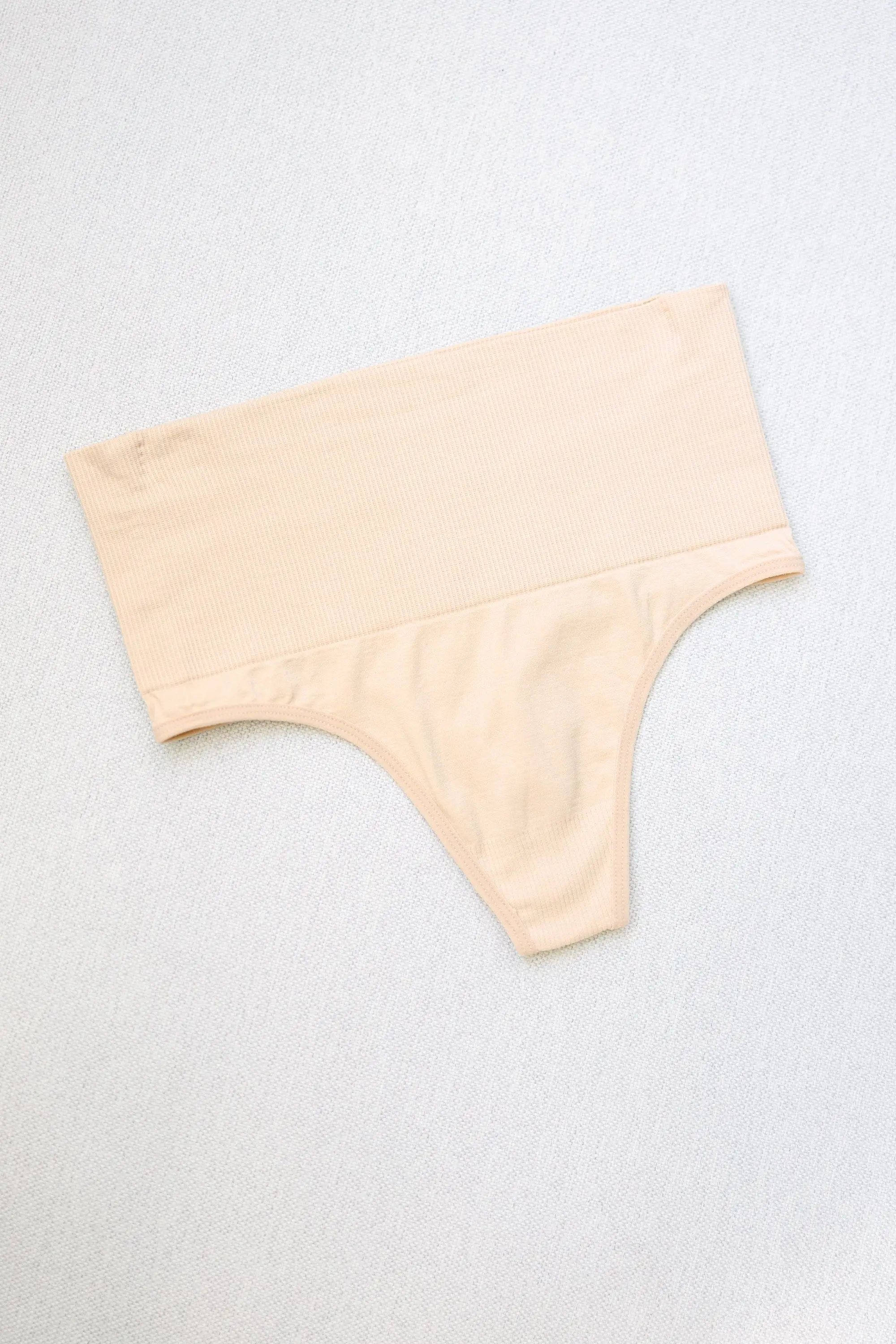 Nude High Waist Tummy Control Thong