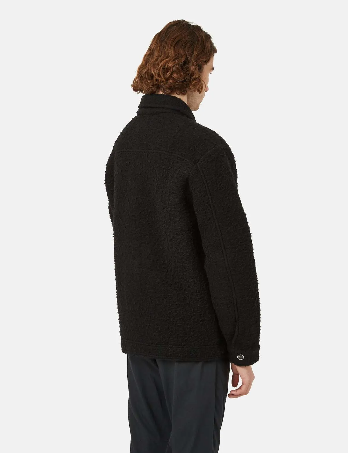 Olav Wool Jacket - Black