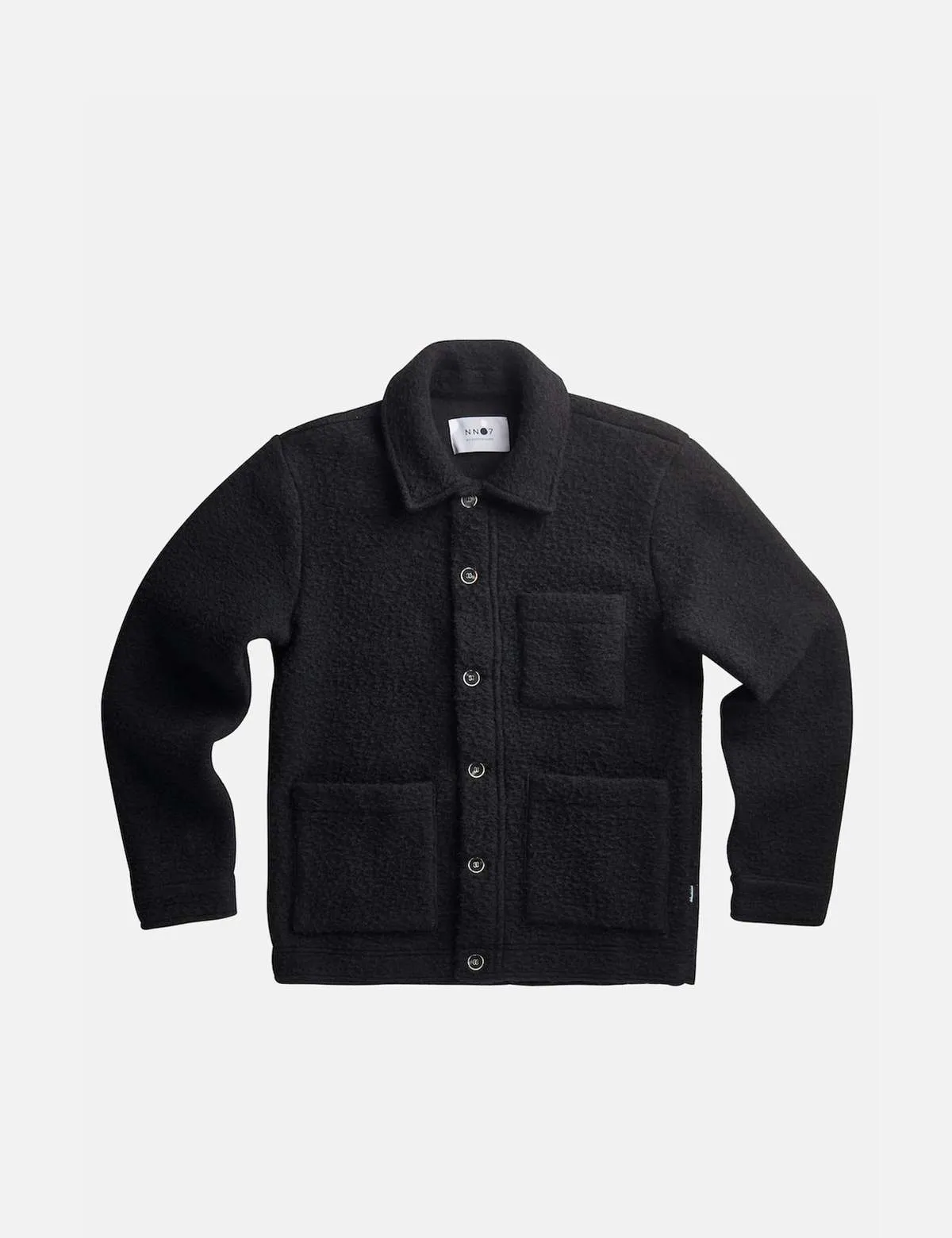 Olav Wool Jacket - Black