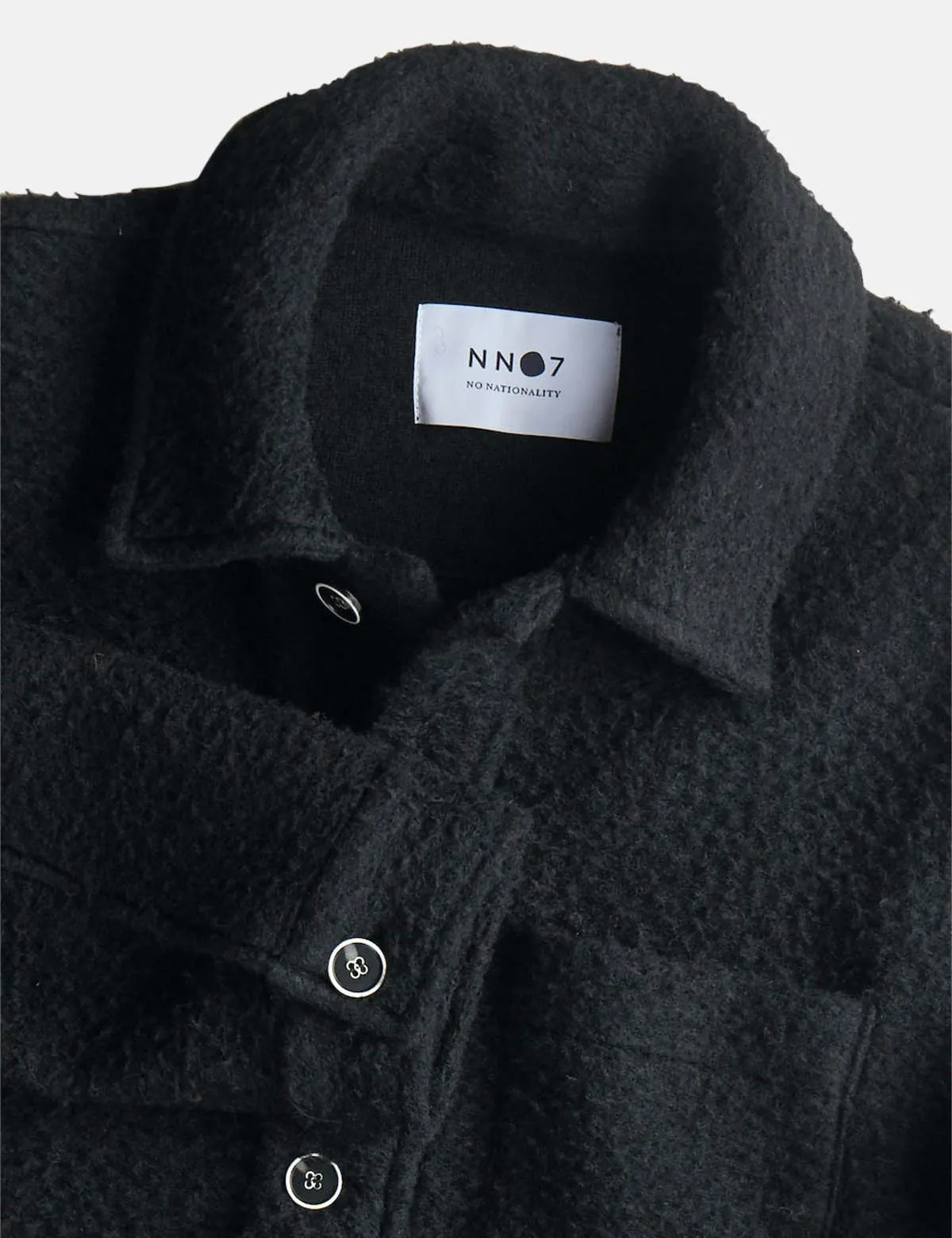 Olav Wool Jacket - Black