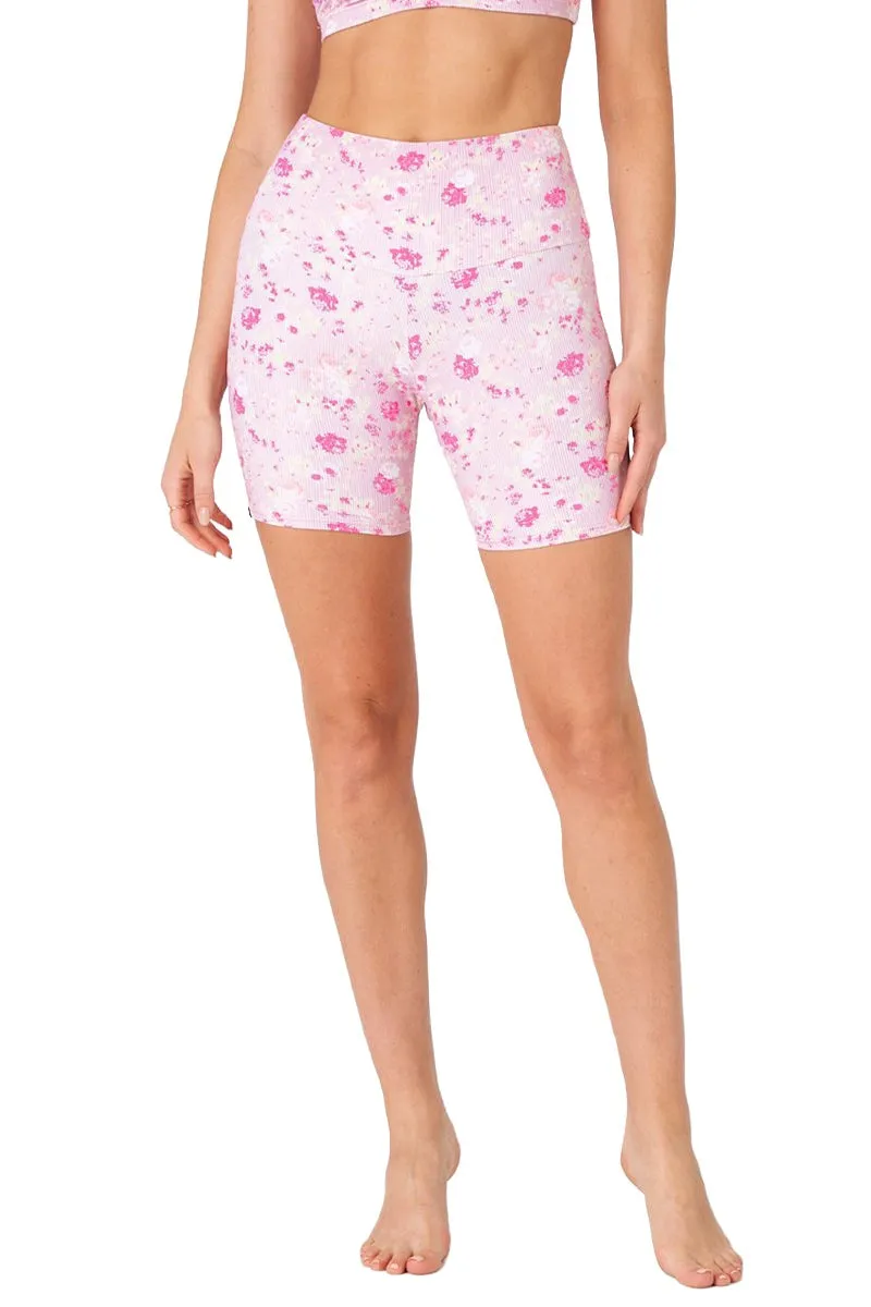 Onzie High Rise Mini Biker Short 2262 Ribbed