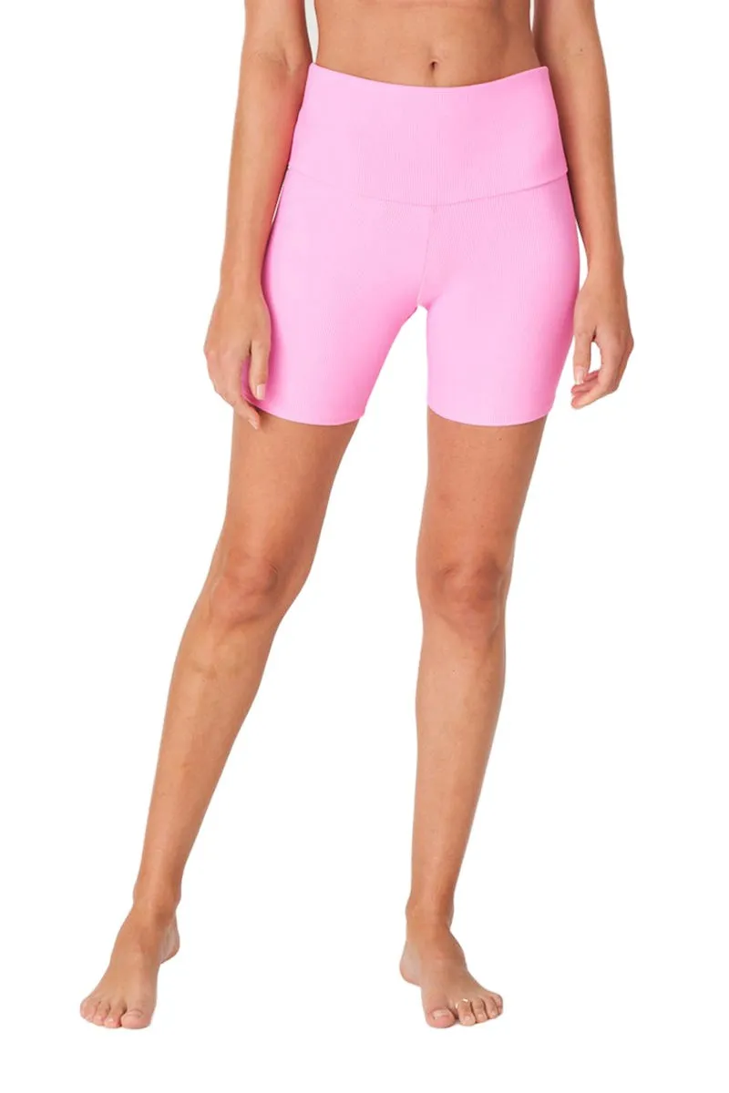 Onzie High Rise Mini Biker Short 2262 Ribbed