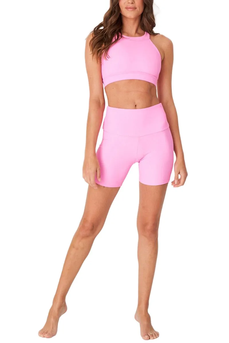 Onzie High Rise Mini Biker Short 2262 Ribbed