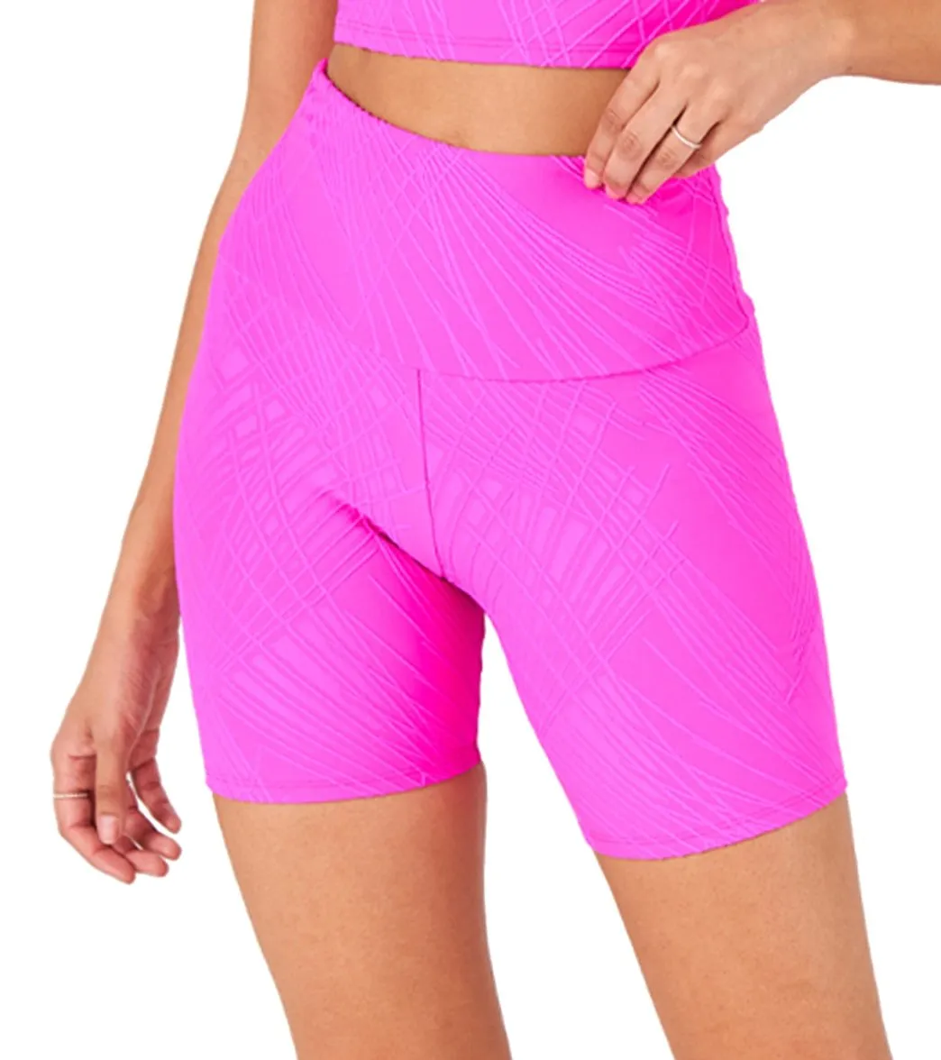 Onzie High Rise Mini Biker Short 2262 Selenite