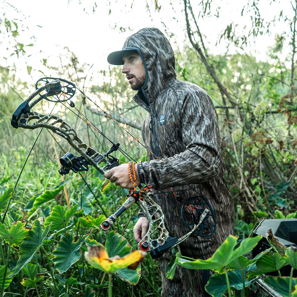 Original Outbound Hoodie: Lightweight Hunting & Fishing Hoodie with Face Mask