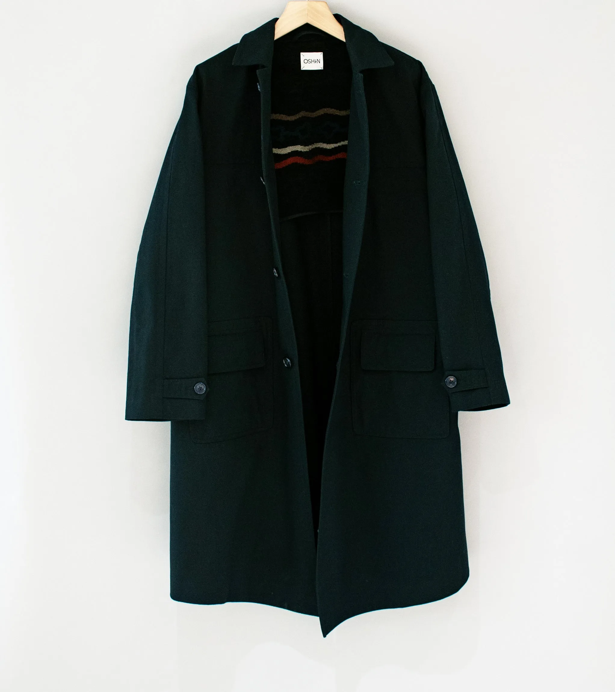 Oshin 'The Incal Coat' (Dark Navy)