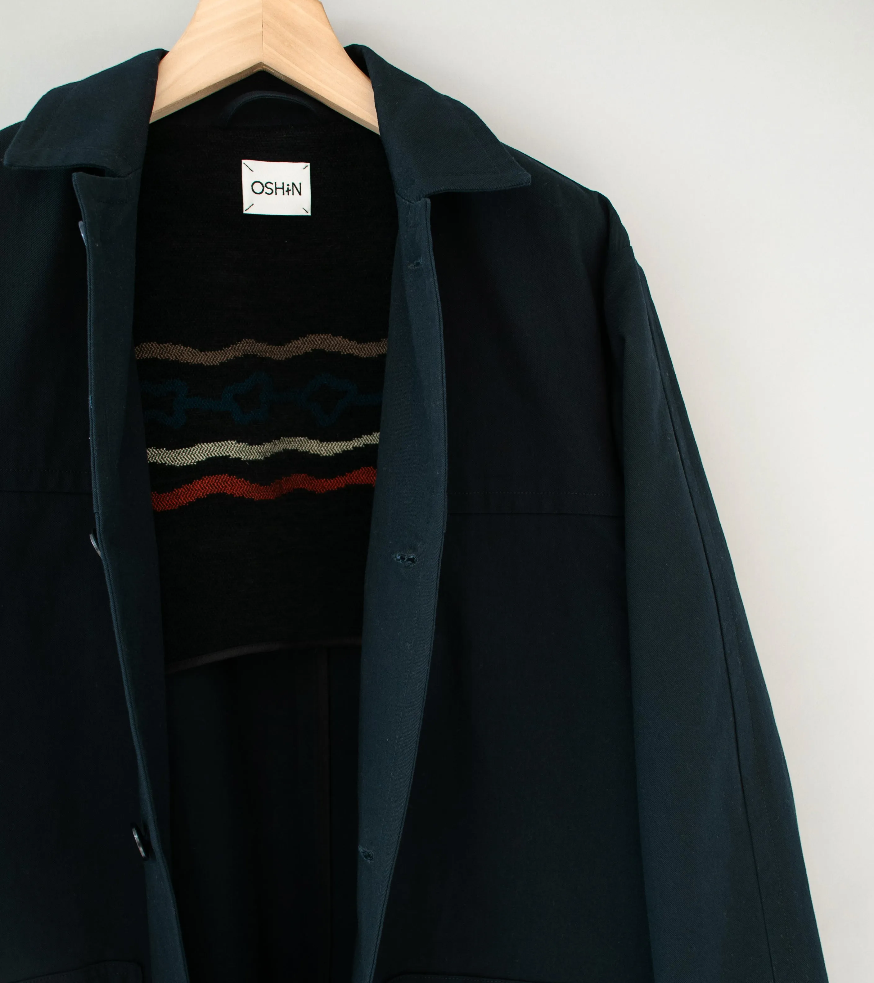 Oshin 'The Incal Coat' (Dark Navy)