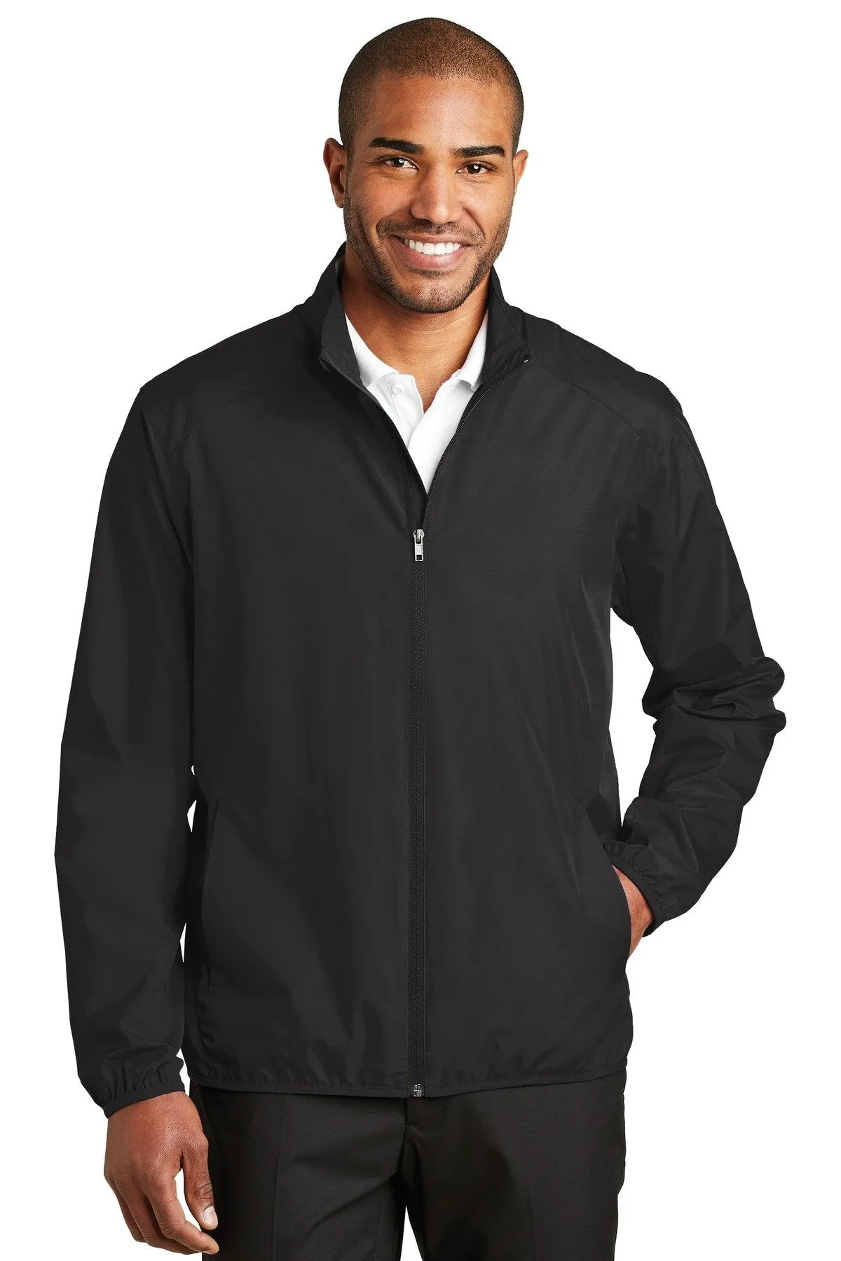 Port Authority Zephyr Full-Zip Jacket J344 Black