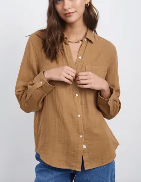 Rails Ellis Shirt in Toasted Coconut