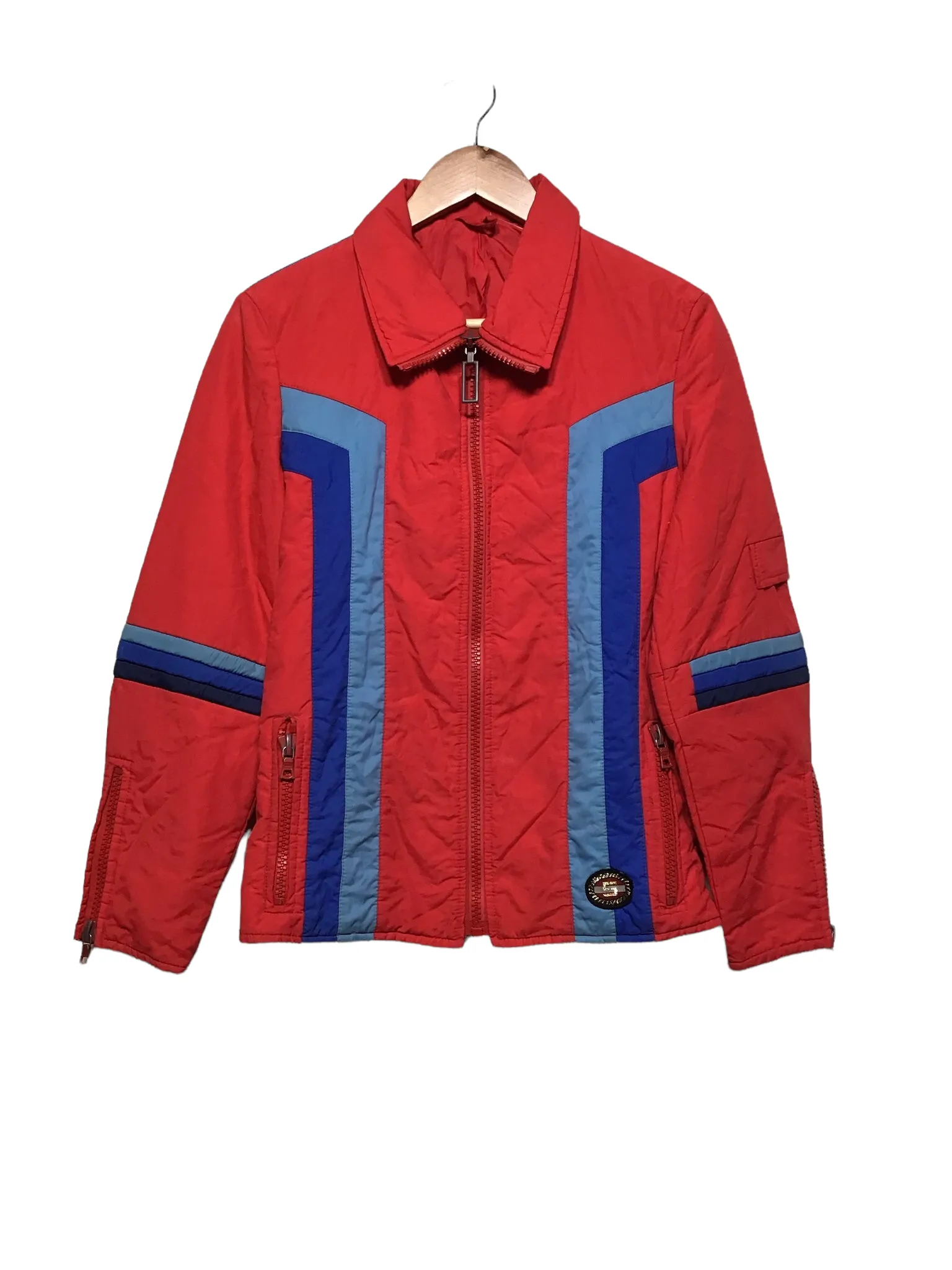 Red & Blue Ski Jacket (Size S)