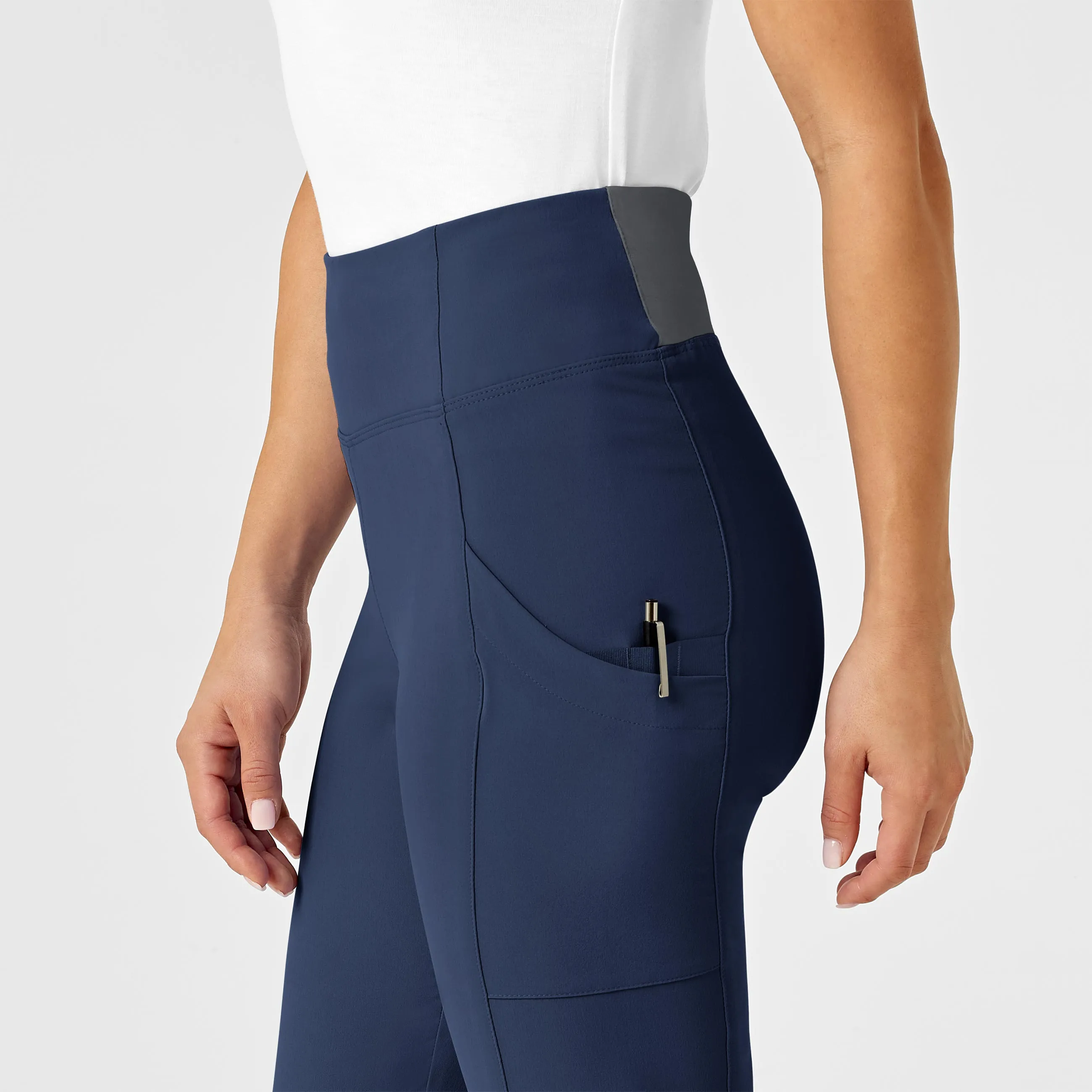 RENEW Women's High Waist Power Pant - Navy