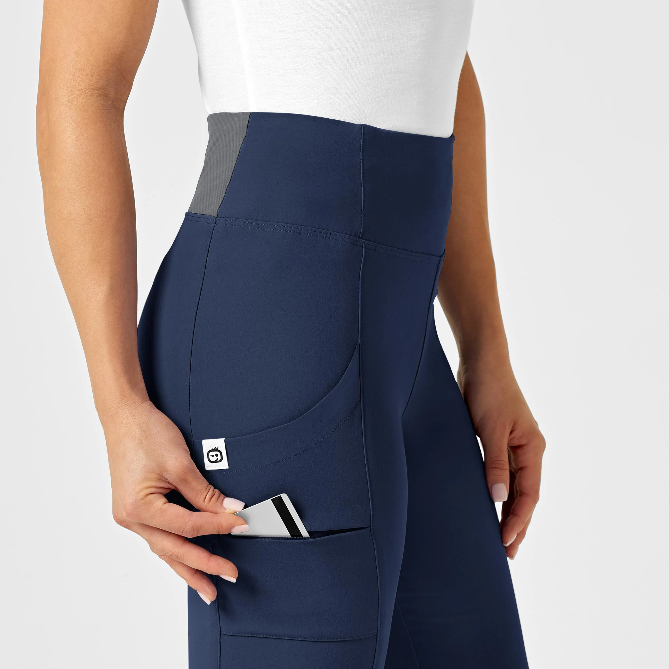 RENEW Women's High Waist Power Pant - Navy