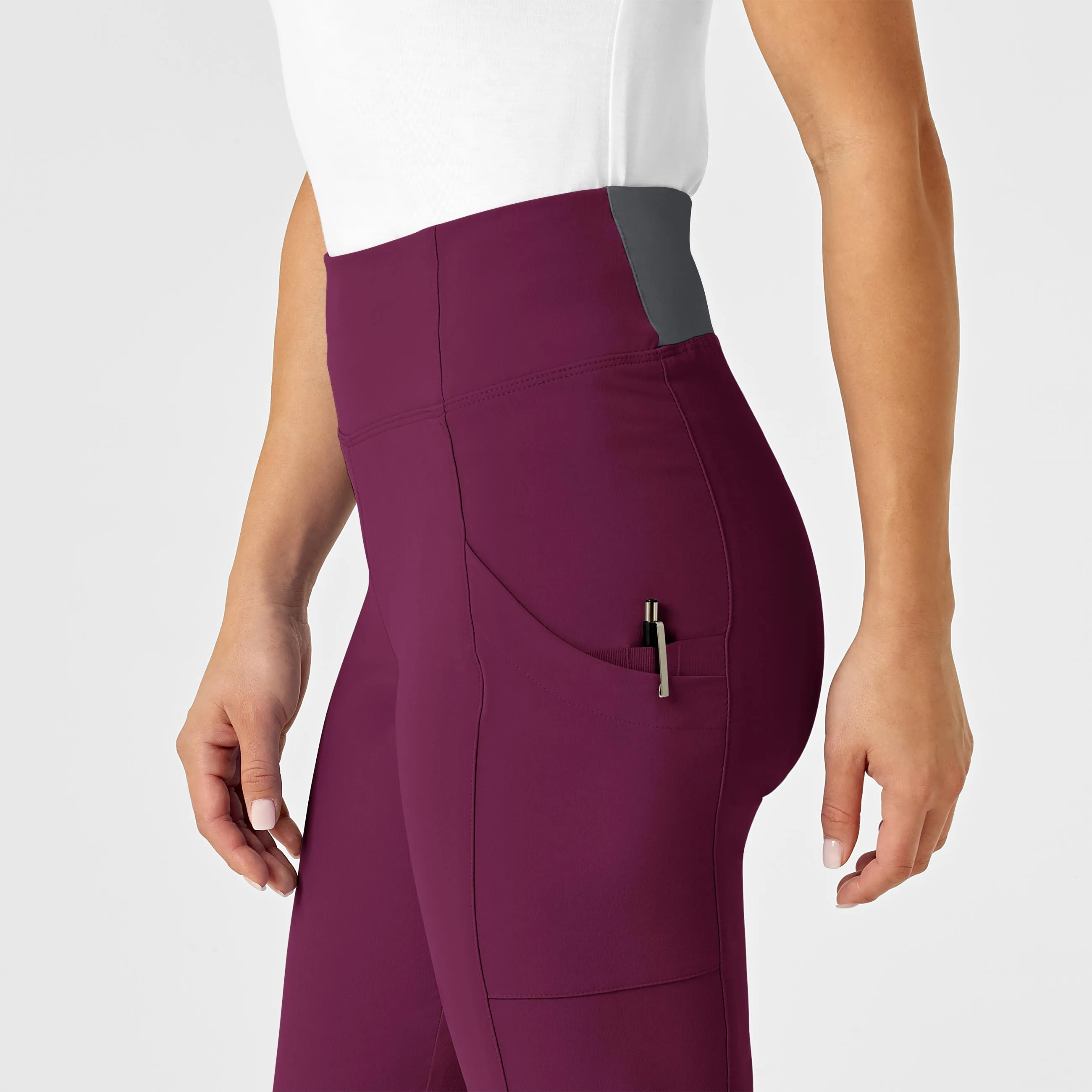 RENEW Women's High Waist Power Pant - Wine