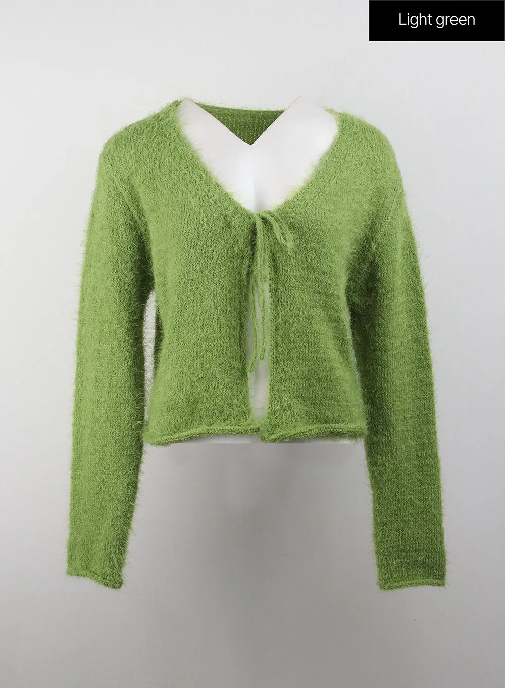 Ribbon Crop Knit Sweater CJ408